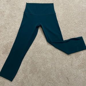 Lululemon Align Leggings 21 inch inseam (cropped) navy. Open to offers.